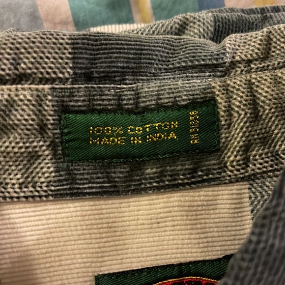 Men’s Boston Traders 100% cotton flannel shirt size L - Picture 6 of 6